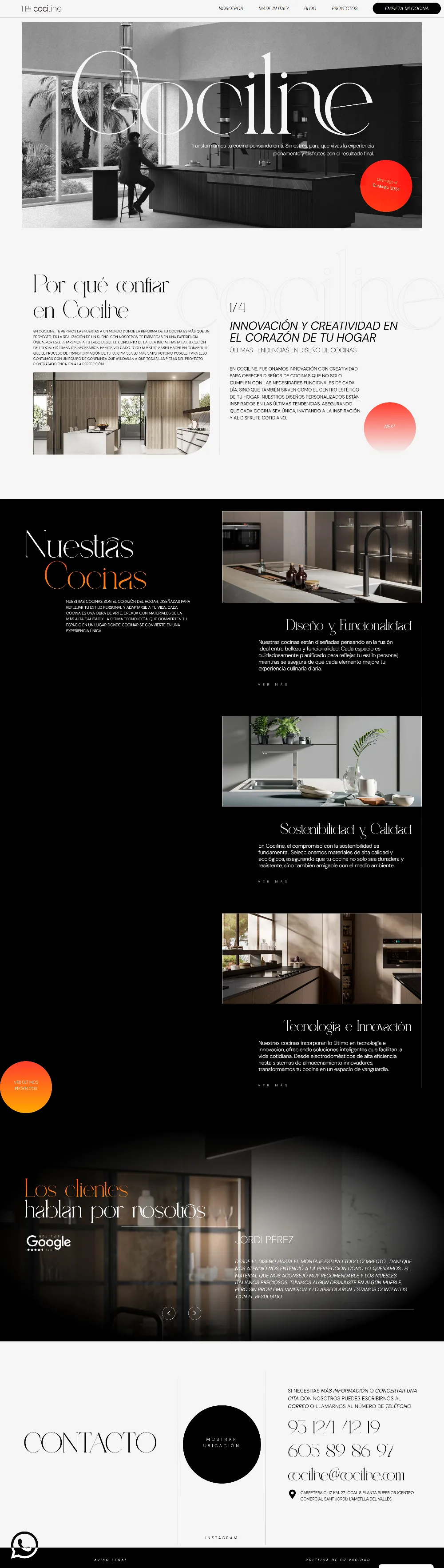 Full website capture: Cociline