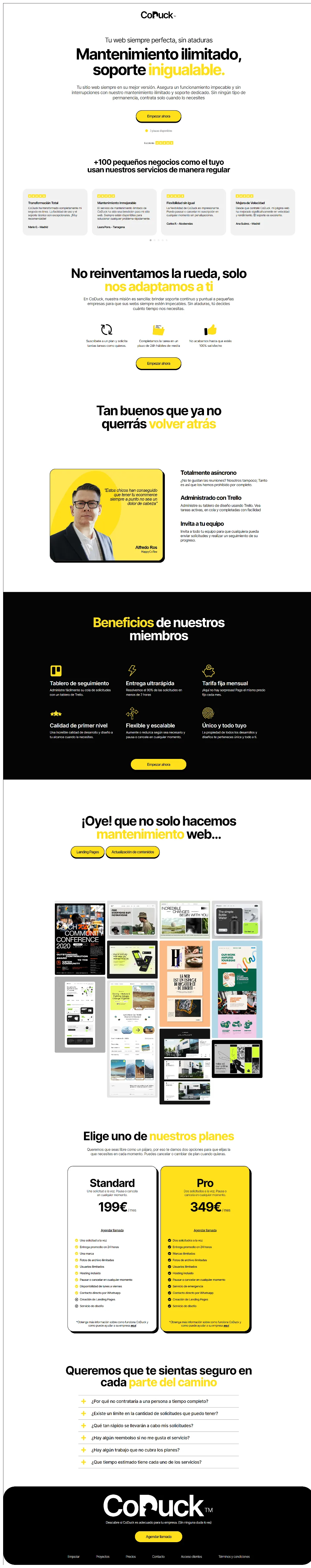 Full website capture: CoDuck